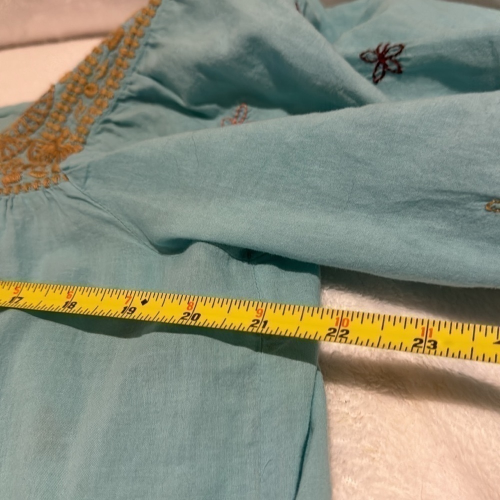 Johnny Was heavily embroidered “Lucy” artesian blouse NWT - Picture 14 of 16